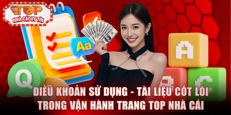 Điều khoản sử dụng - Tài liệu cốt lõi trong vận hành trang top nhà cái