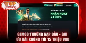 Gem88 thưởng nạp đầu