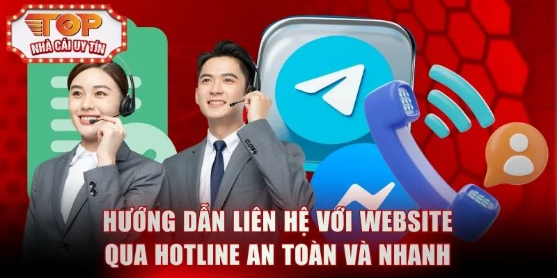 Hướng dẫn liên hệ với website qua hotline an toàn và nhanh